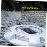 SUPVOX Solar Ground Lights: Aluminum Alloy Automatic Led Solar Driveway Lights for Garden - Outdoor Path Light | Lumora