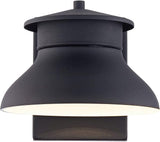 John Timberland Danbury Farmhouse Industrial Rustic Outdoor Barn Light Fixture Black LED Dusk to Dawn 6" for | Lumora