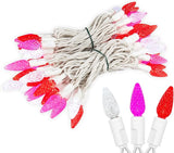 ‎‎‎Novelty Lights 24FT 70 LED C6 LED Valentine's Day String Lights, Outdoor Spring Commercial Grade String Lights | Lumora