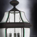 Urban Ambiance Luxury Colonial Outdoor Pendant Light, Large Size: 21" H x 12.5" W, with Tudor Style Elements | Lumora