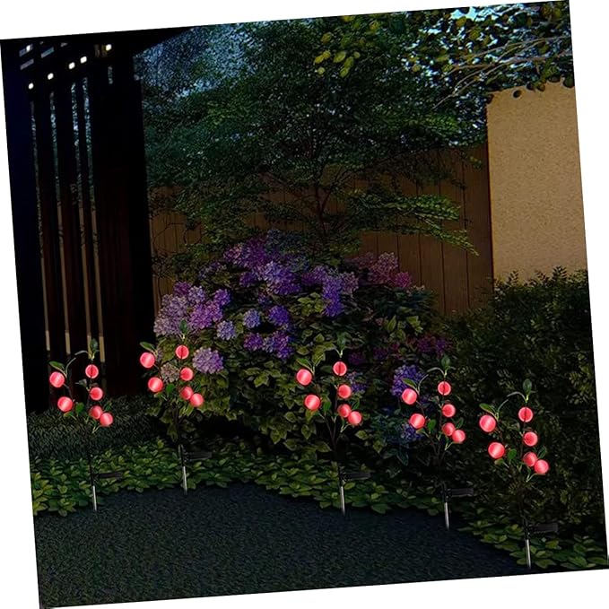 VICASKY 2pcs Solar Powered Shaped Lawn Light Led Garden Decoration for Outdoor Patio and Landscape Rechargeable | Lumora
