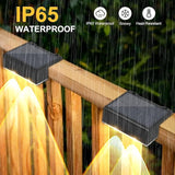 Solar Fence Lights, 12 Pack Solar Lights Outdoor Waterproof, 2700/4000/6000K 3 Mode Dusk to Dawn Deck Light | Lumora