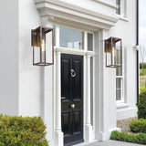 Bestshared Outdoor Wall Lights,15 Inch Exterior Wall Lanterns with Clear Glass, Anti-Rust Porch Lights | Lumora