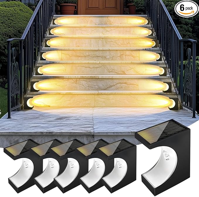 Crescent-Shaped Solar Lights for Outside Waterproof IP67,Long-Lasting LED Light Solar, Easy - Outdoor Path Light | Lumora