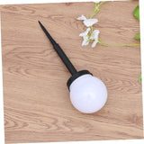4pcs Solar Lawn Lights Waterproof Garden Solar Pathway Lights Warm White Outdoor Ground Plug Lighting for Courtyard | Lumora