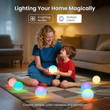 LOFTEK Floating Pool Lights, 3-inch RGBW Color Changing Swimming Pool Lights, IP65 Waterproof - Outdoor Path Light | Lumora