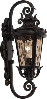 John Timberland Casa Marseille European Vintage Outdoor Wall Light Bronze French Vintage Sconce Fixture Decor for | Lumora