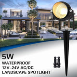 EAGLOD 5W Landscape Lighting,Low Voltage Landscape Lights, Outdoor 12V~24V Waterproof Landscape Spotlight for | Lumora