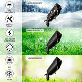 LED Spot Lights Outdoor Landscape Lighting 118 - Solid Brass Spotlight LED Yard Lights Security Landscape Lights | Lumora