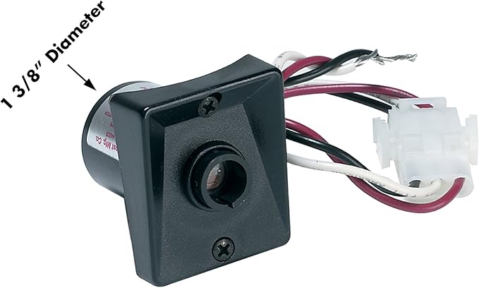Solus Dusk-to-Dawn Sensor with Ezee Change Plug – Outdoor Photocell Sensor for 3" Lamp Posts – Auto On/Off – UL | Lumora