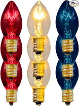 EST. LEE DISPLAY L D 1902 C7 4th of July Light Bulbs, Transparent Multi-Colored - Outdoor Lighting Accessory | Lumora
