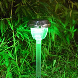 Solar Lights Led Outdoor Decorative Pp Plastic Garden Light Landscape Path Lamp Solar Pathway Lights Outside | Lumora