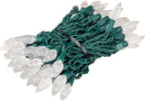Novelty Lights 24FT 70 LED C6 Christmas String Lights, Outdoor Tree Commercial Grade LED Lights, Permanent | Lumora