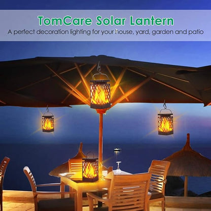 TomCare Solar Lights Outdoor Upgraded Bright Solar Pathway Lights for Path Lawn Patio Yard Walkway