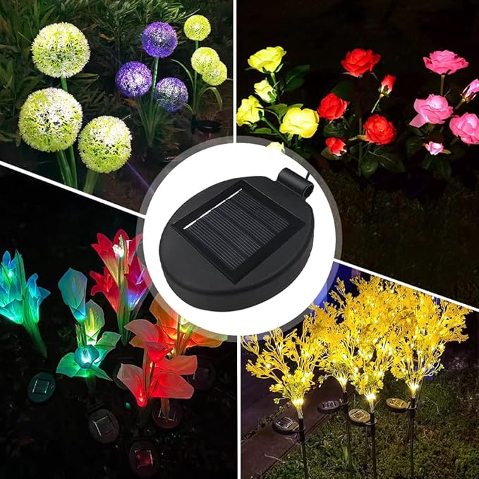 Solar Lantern Light Replacement Top for Flower Light ,LED Solar Panel Lantern Lid Replacement Part for Outdoor | Lumora