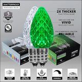 Wintergreen Lighting C7 OptiCore Commercial Christmas Lights – Heavy Duty LED Bulbs - Outdoor Security Flood Light | Lumora