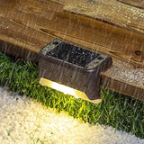 VALICLUD Solar Fence Lights 5pcs Waterproof LED Deck Lights with Warm White Solar Step Lighting for Outdoor Garden | Lumora