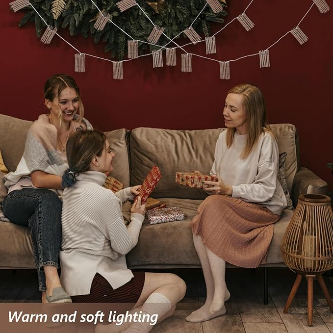 Lantern Rattan String Lights for Outdoor and Indoor Decor Led Warm Lights Weaving for Garden Balcony and Festival | Lumora