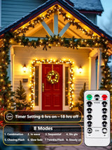 100 LED Fairy Lights Battery Operated with Remote, 33FT Waterproof Twinkle Lights with Timer & 8 Modes, Fairy | Lumora