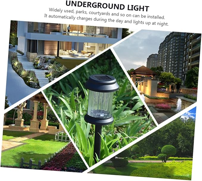 6-Pack Solar Lawn Lights Waterproof LED Landscape Decoration for Garden Outdoor Ground Plug Light for Pathway and | Lumora