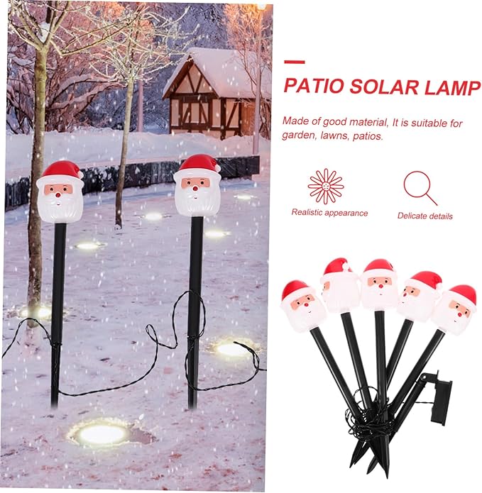 1pc Solar Powered Decorative Christmas Lamp Candy Stick Landscape Light for Garden Lawn Pathway Patio Outdoor | Lumora