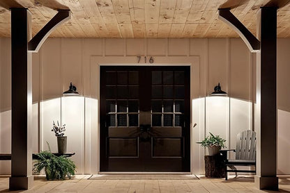 KICHLER Allenbury 12" 1 Light Outdoor Wall Light with Textured Black