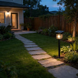 4 Pcs Solar Pathway Lights For Garden, Warm White Tungsten Filament, Auto On/Off Outdoor Landscape Lighting | Lumora