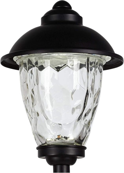 John Timberland Concord 18" High Country Traditional Outdoor Landscape Path Light Porch House Exterior Outside Low Voltage LED Bulb Weatherproof Black Finish Metal Clear Glass Shade Front Door