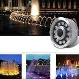 LED Ring Fountain Light - RGB Underwater Light, 12/24V Submersible Underwater Landscape - Outdoor Path Light | Lumora