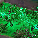 2 Pack Solar Powered Fairy String Lights Outdoor Waterproof 8 Modes Twinkle Christmas Decorations Lights, Each | Lumora