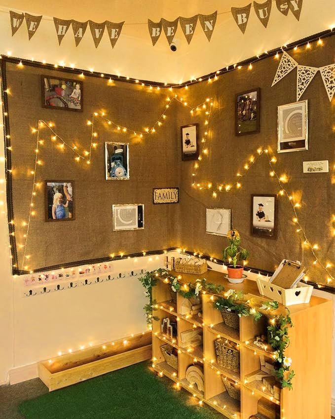 125FT 380 LED Warm Christmas Lights, Plug in Christmas String Lights Connectable, Timer & Memory, Waterproof | Lumora