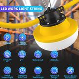 New 200FT Construction String Lights LED Industrial Grade Best for Construction Sites,Renovation | Lumora