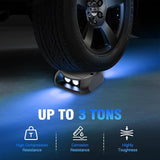 Quntis Solar Deck Lights Outdoor Waterproof 12 Pack Driveway Light, Solar Dock Lights IP65 LED Warning Step Light | Lumora