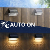 LumiZen Solar Fence Lights 12 Pack, 12 Modes RGB Color Glow LED Solar Lights with Remote Dimmable Outdoor | Lumora