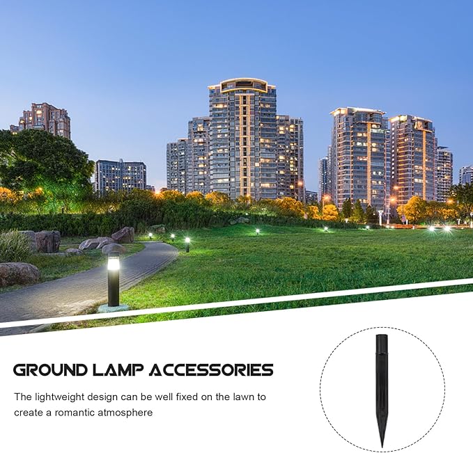 BESPORTBLE Lawn Stake Light Replacement Stakes 10pcs Solar Light Spike Replacement for Garden and Lawn Lamp