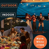 Kawaya String Lights for Outside,150FT LED Outdoor String Lights Waterproof Patio Lights with 72+3 Shatterproof | Lumora