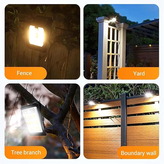 Solar Clip Light With Motion Sensor, 2026 new Clamp On Solar Lights For Camping Adjustable Clip On Led Light For Garden Multifunctional Clip Lamp For Garage, Emergency Led Light For Home (1PCS)