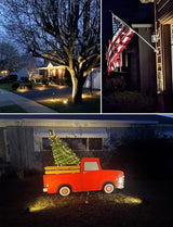 SUNVIE Dusk to Dawn Outdoor Lighting 120V LED Spot Lights Outdoor Landscape Spotlights with Photocell Sensor | Lumora