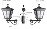 Kemeco Solar Lamp Post Light, ST4311AB1-2 Dusk to Dawn Outdoor Bright Street Post Light for Yard Garden Patio | Lumora