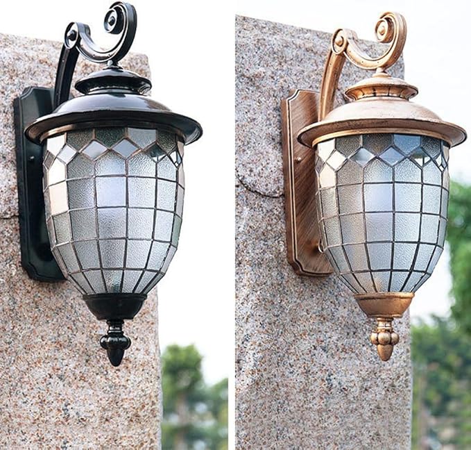 Continental Antique S Lantern Wall Lamp,Fashion Vintage Alumiexpression Artistique M Outdoor Waterproof | Lumora