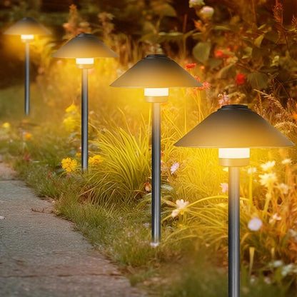 Banord 48FT Outdoor String Lights and 4 Pack LED Pathway Lights Bundle