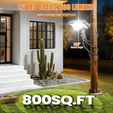 Solar Lights,Outdoor Solar Motion-Activated Light with Flexible Octopus Tripod 360° Can be Wrapped Around Tree | Lumora