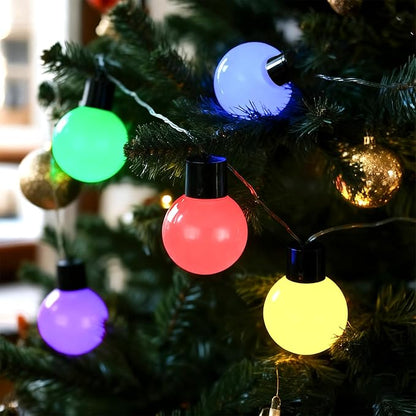 Battery Operated String Lights for Marquee Light Up Letters Numbers LED 5-Bulb Colorful Indoor Outdoor Light Bulbs Bedroom Wall Chrismas Decor Wedding Birthday Party Decorations