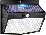 Peasur 1 Pack Solar Motion Lights Outdoor, Solar Security Light with 3 Modes, IP65 Waterproof Flood Lights Outside | Lumora