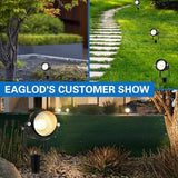 EAGLOD 5W Landscape Lighting,Low Voltage Landscape Lights, Outdoor 12V~24V Waterproof Landscape Spotlight for | Lumora