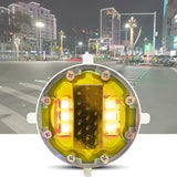 Solar Traffic Lights, Road Signs Underground Light, IP68 Waterproof Outdoor Warning Light, Sidewalk Marker Traffic | Lumora