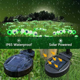 Solar Halloween Eyeball Lights Outdoor, Solar Garden Lights Waterproof, Solar Firefly Lights Swaying by Wind with 2 | Lumora