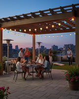 11FT Multicolor String Lights with 10 Bulbs, Colored Backyard Patio Indoor/Outdoor UL Listed String Lights, Hanging | Lumora