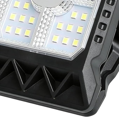 Solar Fence Lamp - Compact LED Outdoor Light with Motion Detection for Pathways | Weatherproof Fixture with Adjustable Modes & Energy Saving Design for Terrace Driveway Courtyard Garage Cabin