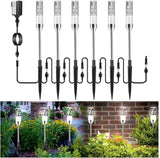 B-right 3PCS Extension Lights for Path Lights, Extendable Waterproof 0.8W 95 Lumens - Outdoor Lighting Accessory | Lumora